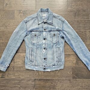 Abel Women's Light Wash Jean Jacket sz medium